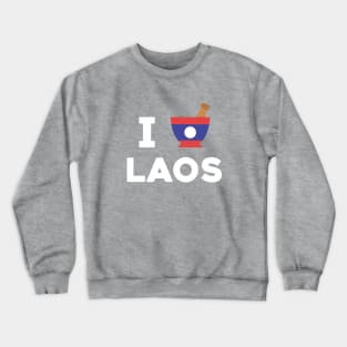 I love Laos Crewneck Sweatshirt